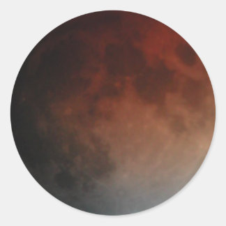 November 2003 eclipse classic round sticker