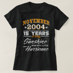 November 2004 Shirt 15th Anniversary Gifts