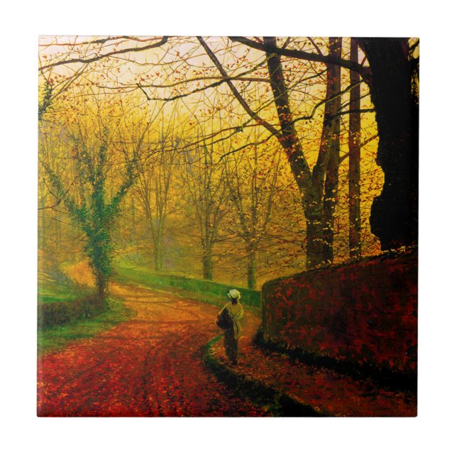 November Afternoon Stapleton Park Grimshaw Ceramic Tile (Front)