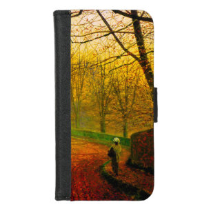 November Afternoon Stapleton Park Grimshaw iPhone 8/7 Wallet Case