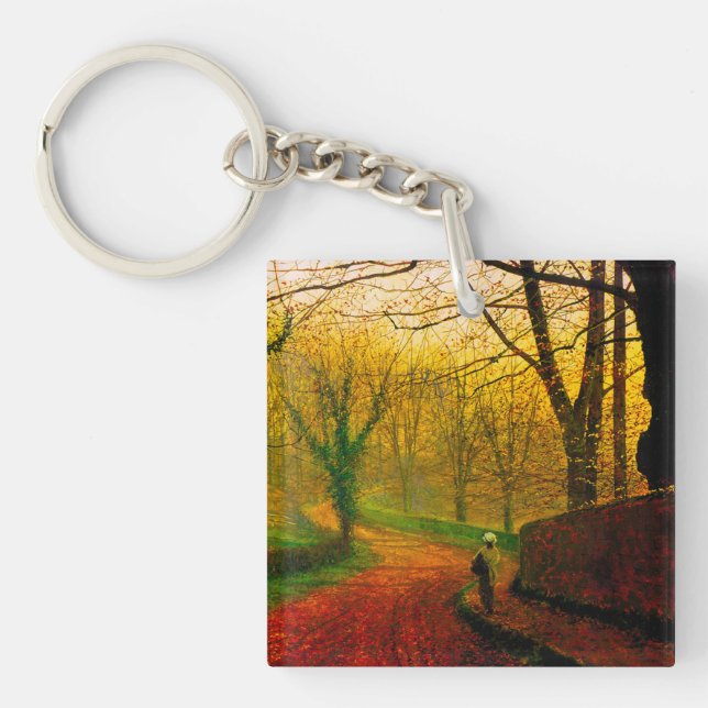 November Afternoon Stapleton Park Grimshaw Keychain (Front)