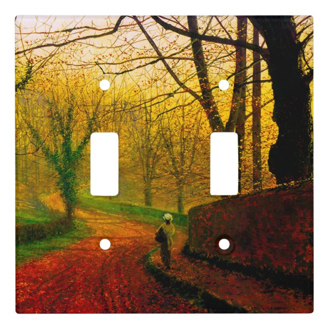 November Afternoon Stapleton Park Grimshaw Light Switch Cover (Front)