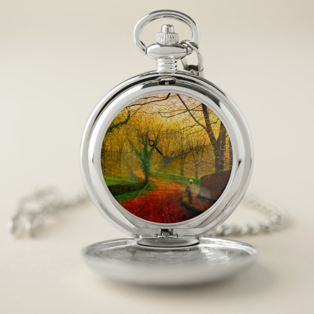 November Afternoon Stapleton Park Grimshaw Pocket Watch (Inside)