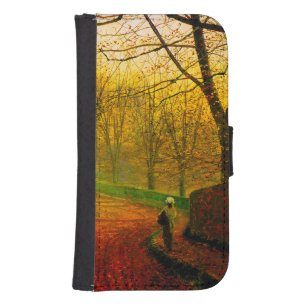 November Afternoon Stapleton Park Grimshaw Galaxy S4 Wallet Case