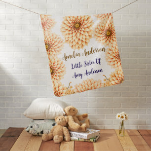 November Birth Month Baby Blanket Personalized