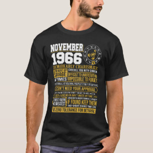 November Birthday Gifts - Born November Scorpio 19 T-Shirt