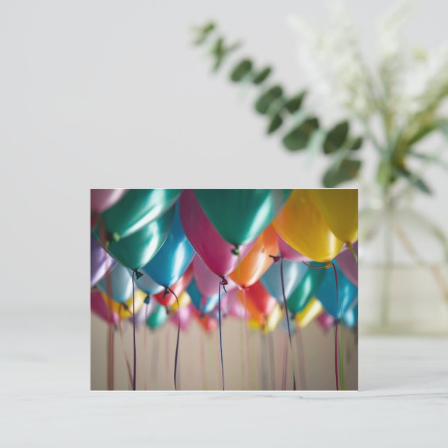 November Birthday Quote-Poets Are Born In November Postcard (Standing Front)