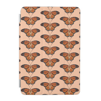 November Citrine Monarch Butterfly Pattern Design iPad Mini Cover