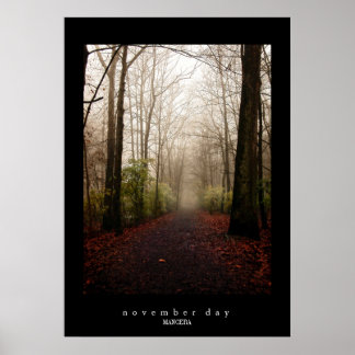 november day poster