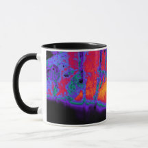 November Door Mug by Angus energetic colors & art