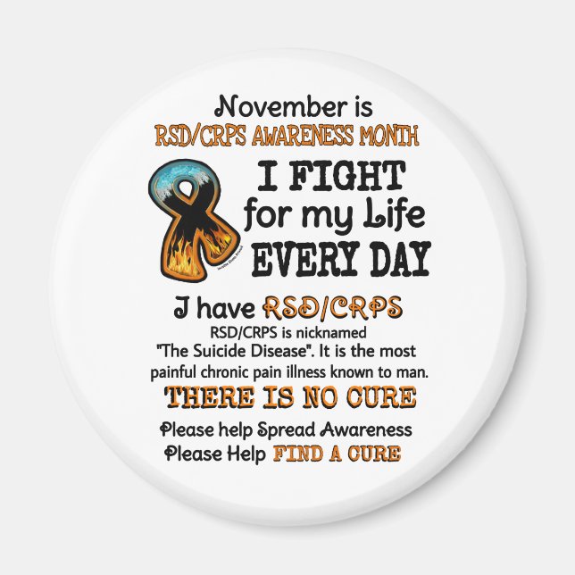 November...I Fight Magnet (Front)