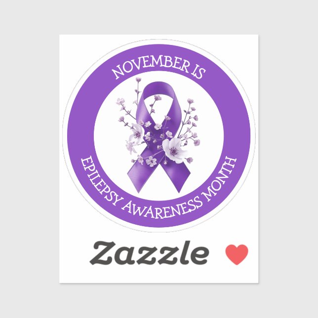 November is Epilepsy Awareness Month Sticker (Sheet)