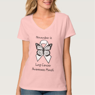 November is Lung Cancer Awareness Month T-Shirt