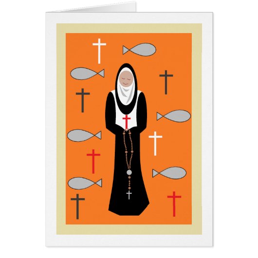 November Nun Cards (Front)