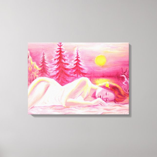 November summer canvas print (Front)