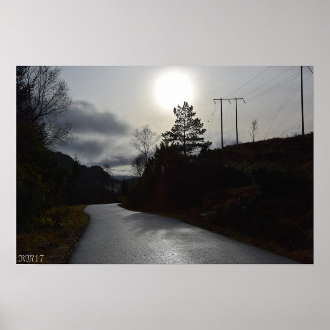 #November Sun19" x 13"Value Poster Paper (Matte) (Front)