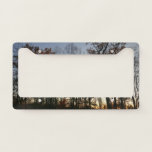 November Sunset License Plate Frame