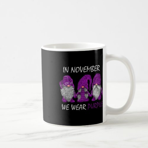 November We Wear Purple _ Alzheimerheimer Awarenes Coffee Mug