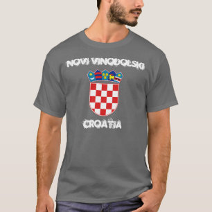 Novi Vinodolski, Croatia with coat of arms T-Shirt