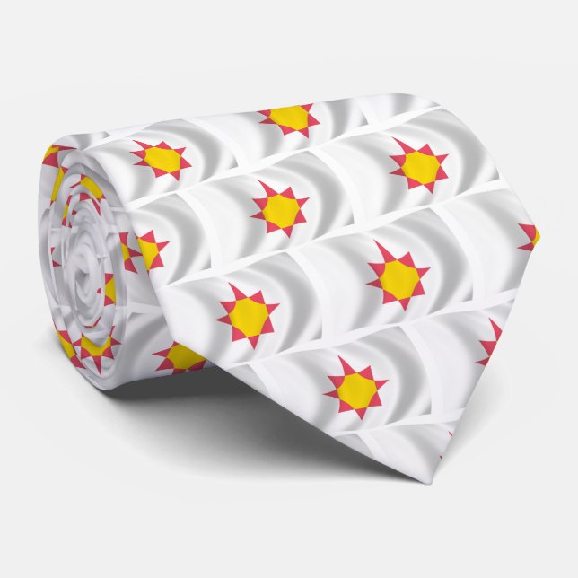 Novial Flag Tie (Rolled)