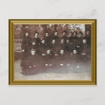 Novice Nuns  France 1890 Postcard by allchristian at Zazzle