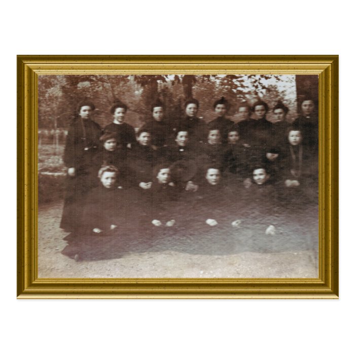 Novice nuns, France 1890 Postcards