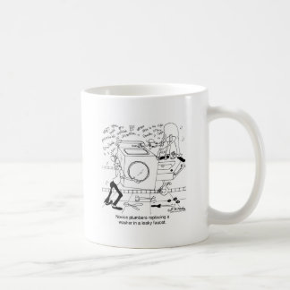 Novice Plumbers Install a Washer Coffee Mug