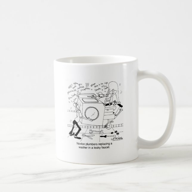 Novice Plumbers Install a Washer Coffee Mug (Right)