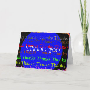 NOVINO Manyways to Thankyou - Thank You Card