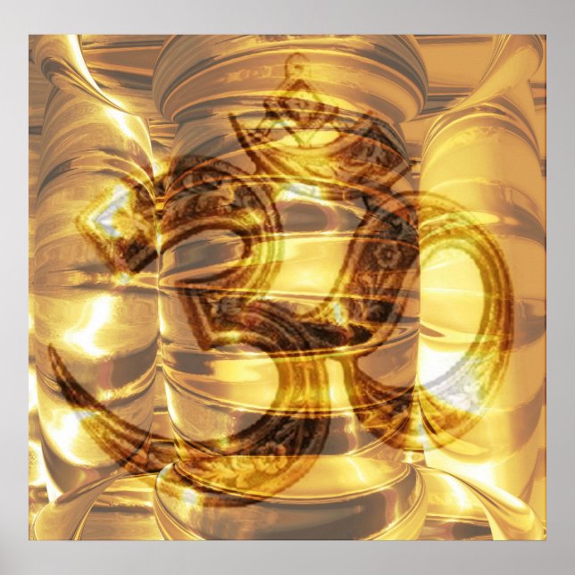 NOVINO Naveen OM Mantra Dedication Poster (Front)