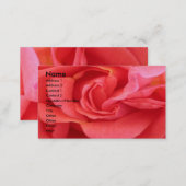 NOVINO - Red Rose Business Card (Front/Back)