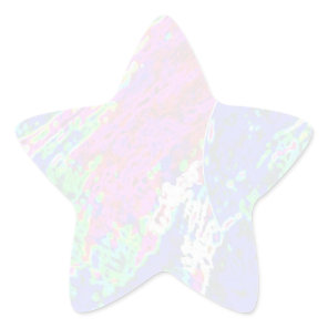 NOVINO Star Template - Waves Star Sticker