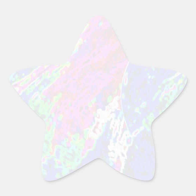 NOVINO Star Template - Waves Star Sticker (Front)