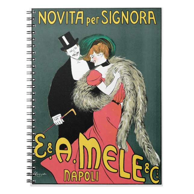 Novita Per Signora ~ E.A. Mele co. Notebook (Front)