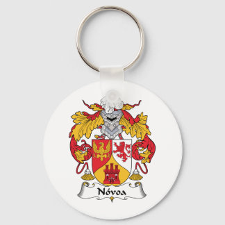 Novoa Family Crest Keychain