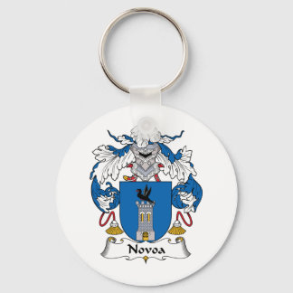 Novoa Family Crest Keychain