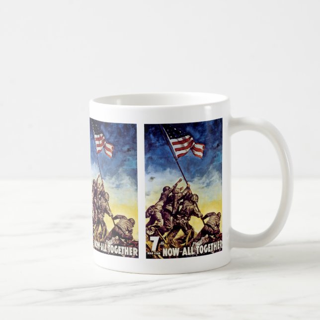 Now All Together ~ Iwo Jima Coffee Mug (Right)