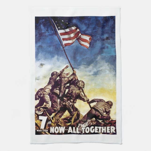 Now All Together  Kitchen Towel (Vertical)