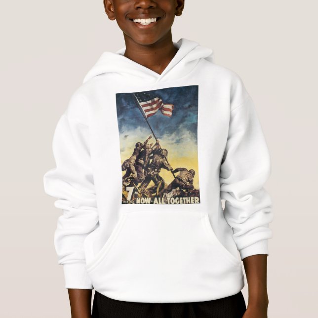 Now All Together World War 2 Hoodie (Front)