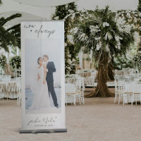 Now And Always Custom Photo Wedding Minimalist