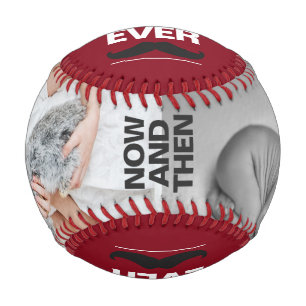 Now and then picture best dad ever father's day baseball