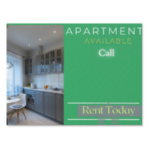 Now available leasing yard signs