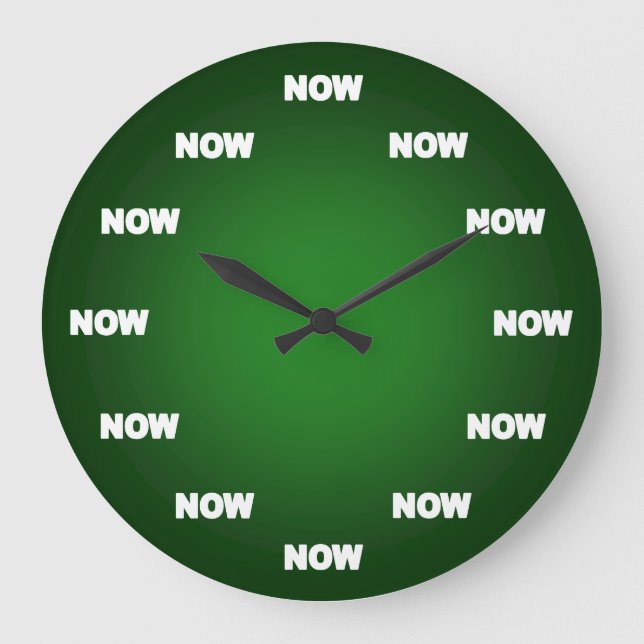 Now Clock (Green) (Front)