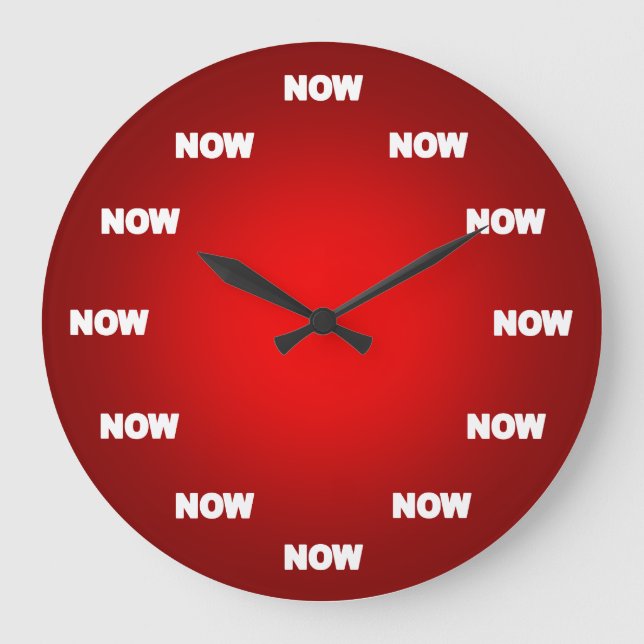 Now Clock (Red) (Front)