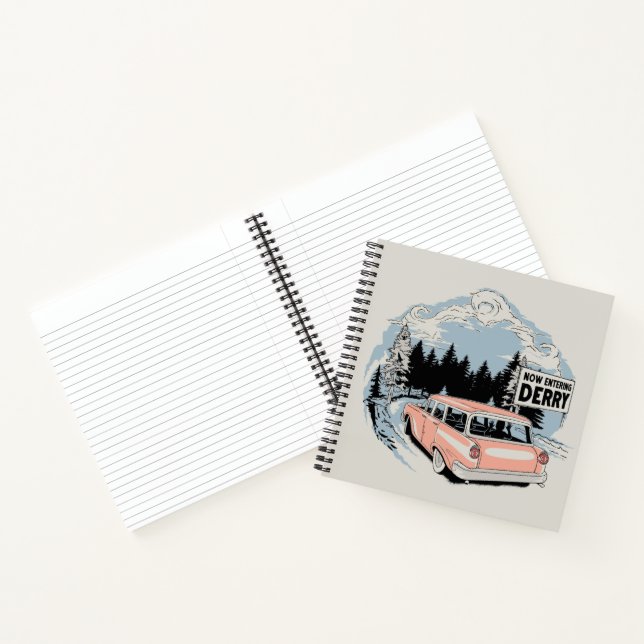 Now Entering Derry Notebook (Inside)