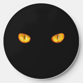 Now He Sees you Black Cat Wireless Charger