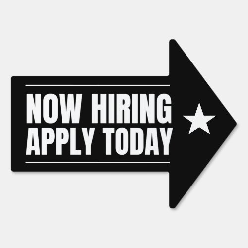  Now Hiring Help Wanted Job Apply Business Sign