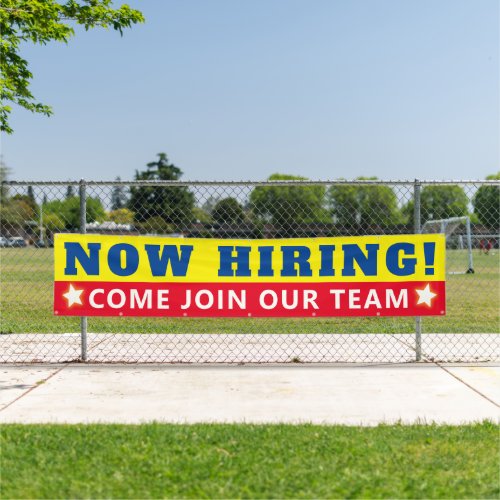Now hiring help wanted join our team employment ba banner