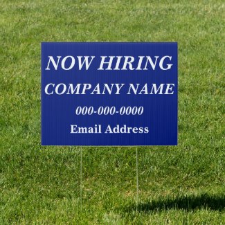 Now Hiring Help Wanted