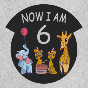 Now I am 6 years old 6th Birthday at the Zoo Patch